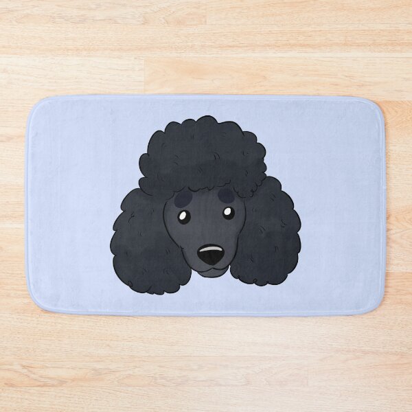 Item preview, Cute black poodle head  designed and sold by Yaragold.