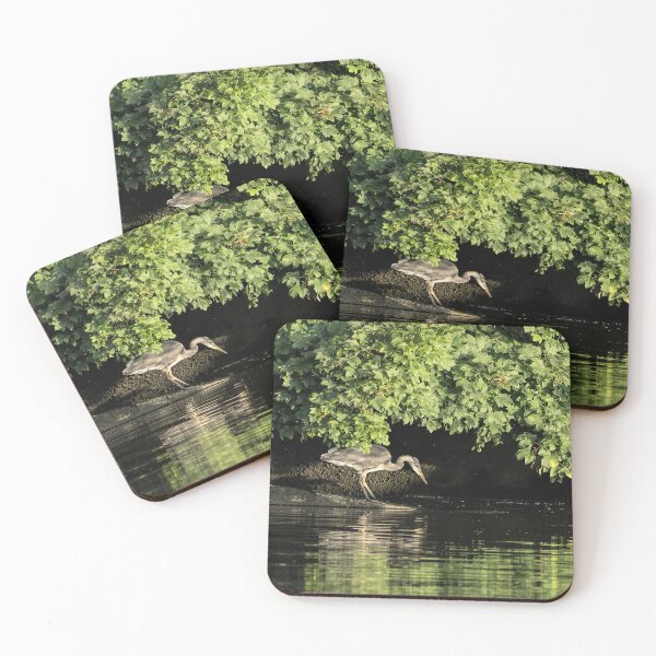Item preview, Heron fishing in the early morning designed and sold by Phil Hemsley.