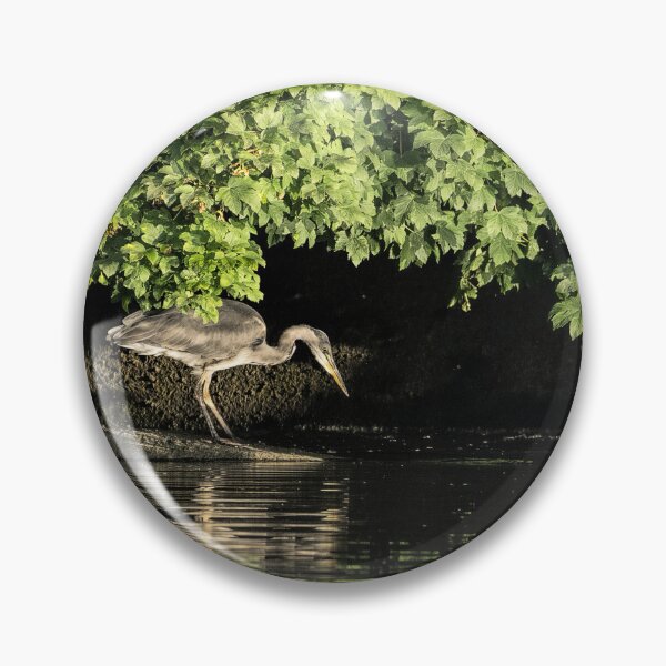 Item preview, Heron fishing in the early morning designed and sold by Phil Hemsley.