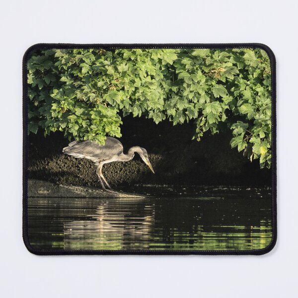 Item preview, Heron fishing in the early morning designed and sold by Phil Hemsley.