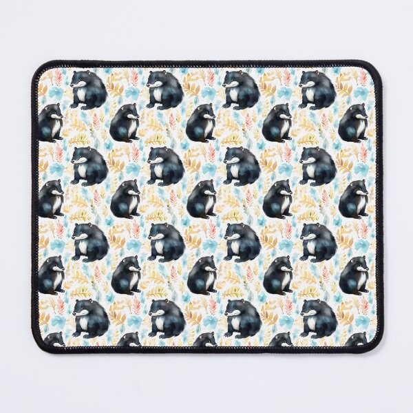 Item preview, Mystic Essence: A Captivating Skunk Portrait in Watercolor designed and sold by qoodesignstudio.