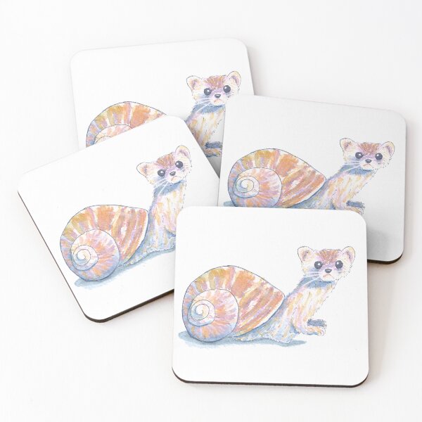 Item preview, Ferret snail designed and sold by leafybeedragon.