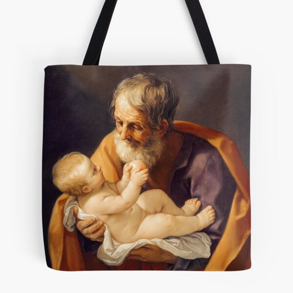 Artikelvorschau, Guido Renis intime Darstellung des Heiligen Josef entworfen und verkauft von TheSoulOfArt.