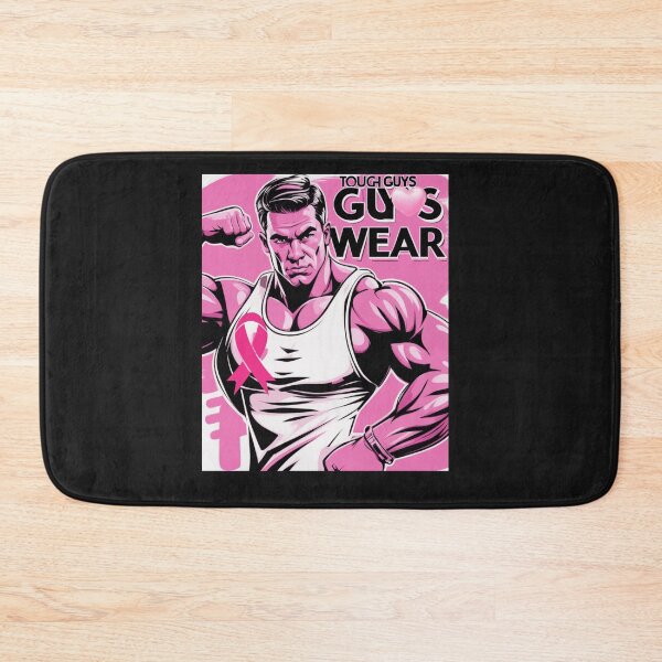 Item preview, TOUGH GUYS  WEAR PINK  AWARENESS, CANCER designed and sold by carlos crane.
