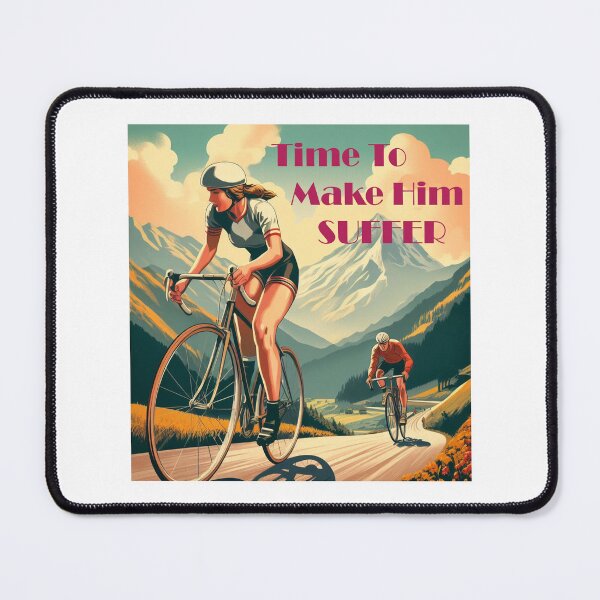 Item preview, Time To Make Him Suffer Cycling designed and sold by Esskay Designs.