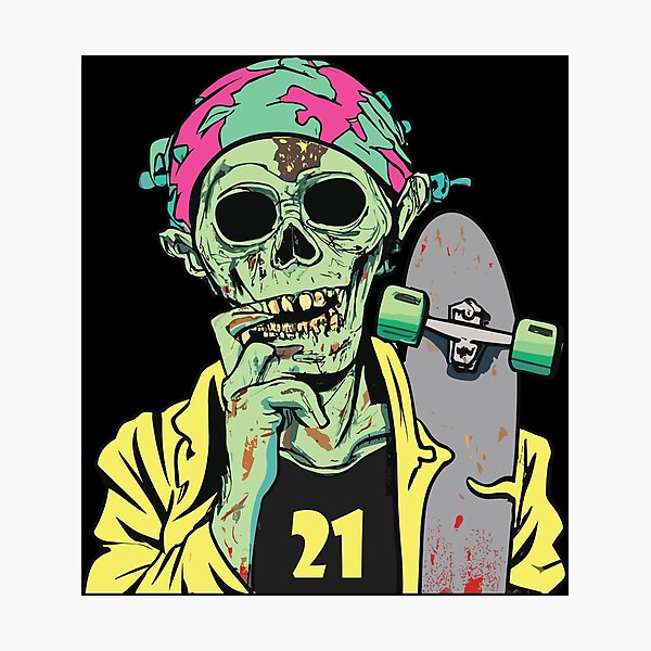 Item preview, Skate Is My Life Skeleton Style  designed and sold by limos.
