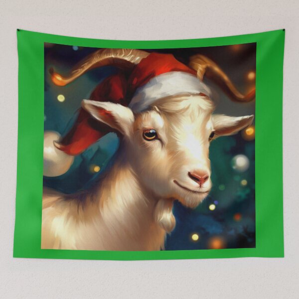 Item preview, Christmas Goat 1 designed and sold by CrankyOldDude.
