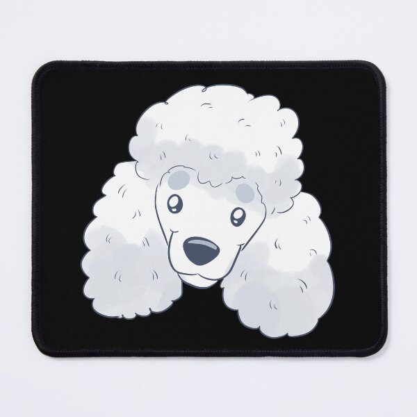 Item preview, Cute white poodle dog face designed and sold by Yaragold.