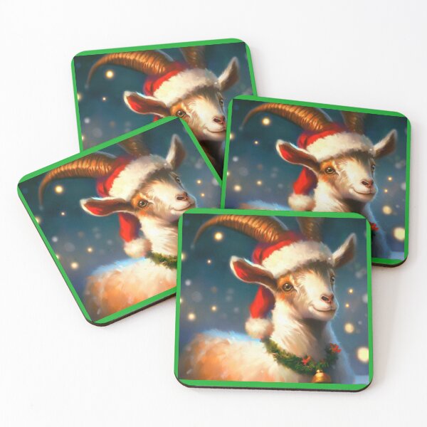 Item preview, Christmas Goat 2 designed and sold by CrankyOldDude.