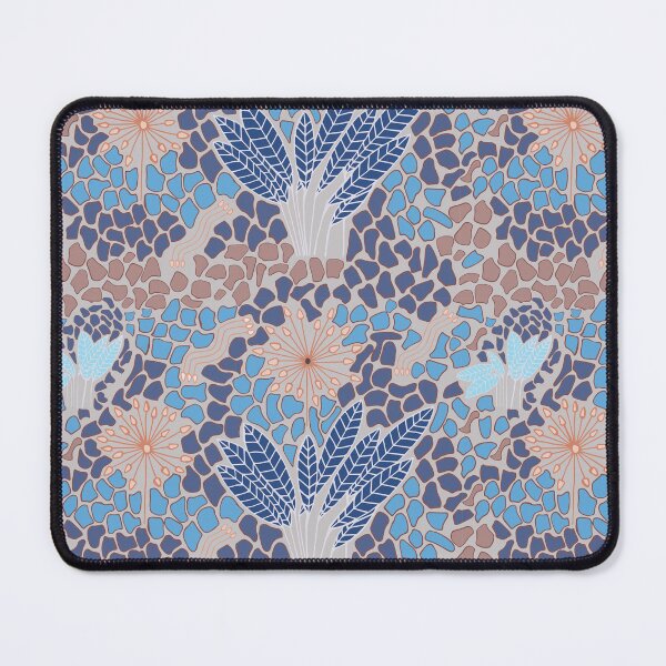 Item preview, Thanksgiving flowers - grey blue brown designed and sold by SerahO.