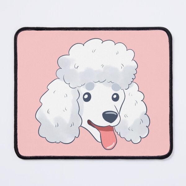Item preview, Cute white poodle dog face designed and sold by Yaragold.