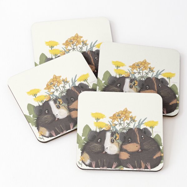 Item preview, Two sweet guinea pigs  designed and sold by kidizajn.