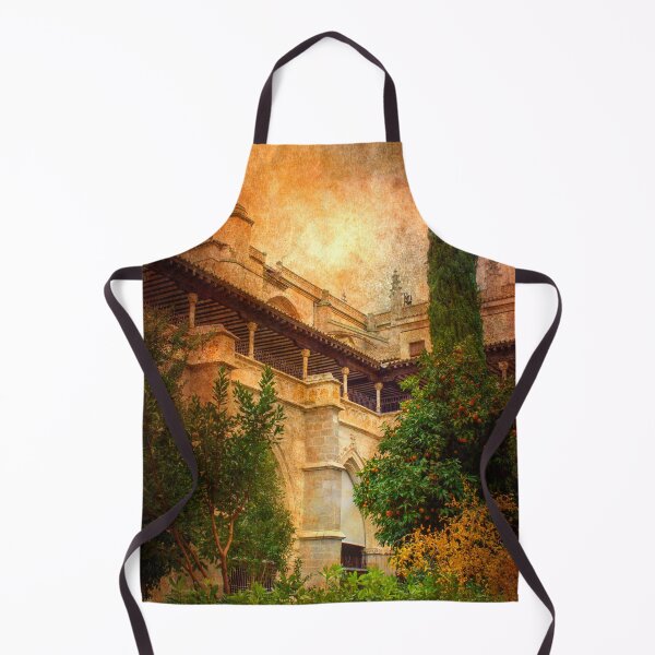 Item preview, catedral de toledo. claustro.jardim designed and sold by Tereza Pilar Art.