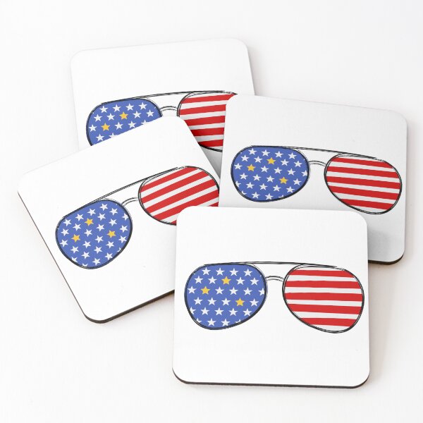 Item preview, USA glasses classic T-shirt designed and sold by Nichapa.
