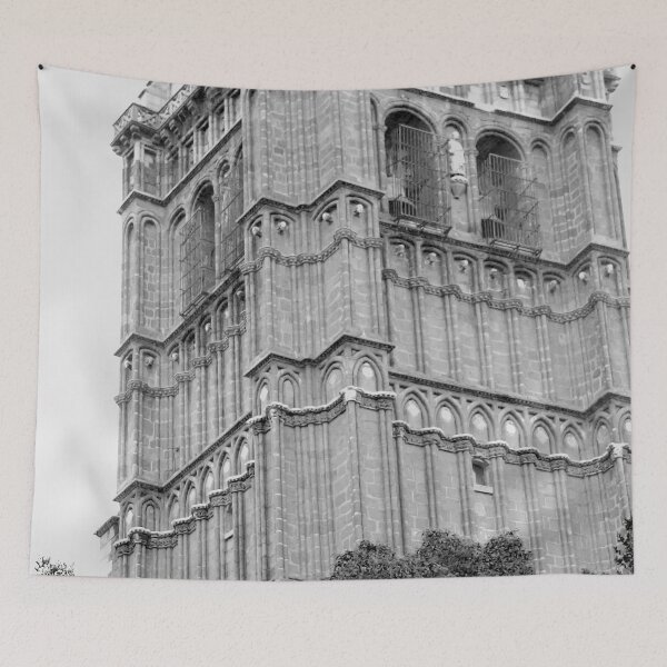 Item preview, toledo cathedral bell tower I designed and sold by Tereza Pilar  Art.