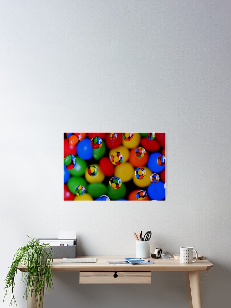 Thumbnail 2 of 3, Poster, Fun Drops designed and sold by mikim9648.
