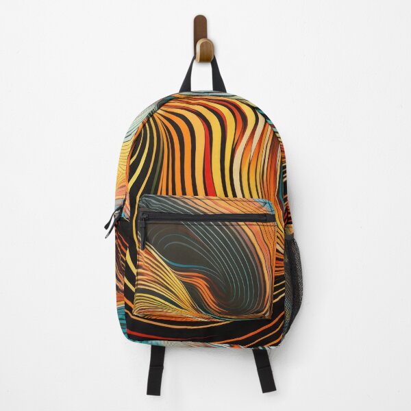 Item preview, Abstract Swirls In 70s Colors designed and sold by MysticMarble.