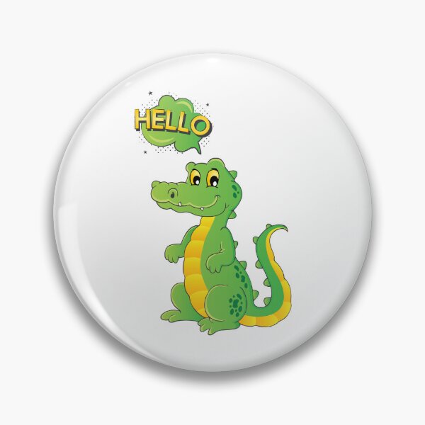 Item preview, Cute alligator says hello designed and sold by yaZzaboy.