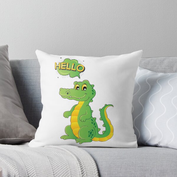 Item preview, Cute alligator says hello designed and sold by yaZzaboy.