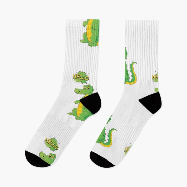 Item preview, Cute alligator says hello designed and sold by yaZzaboy.