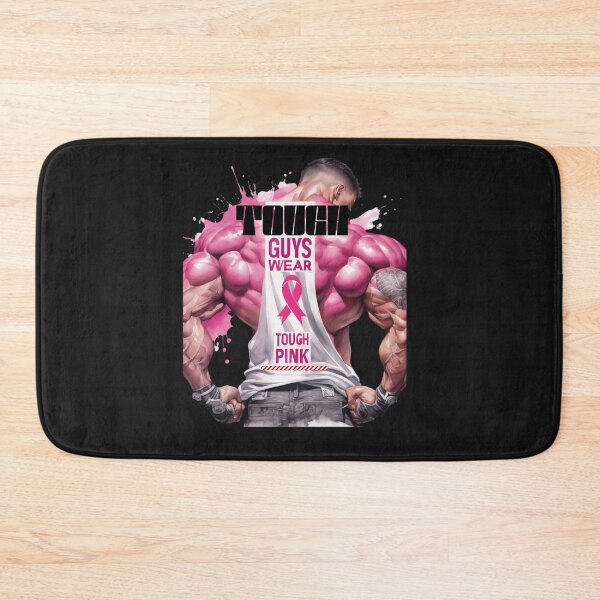 Item preview, TOUGH GUYS  WEAR PINK  AWARENESS, CANCER designed and sold by carlos crane.