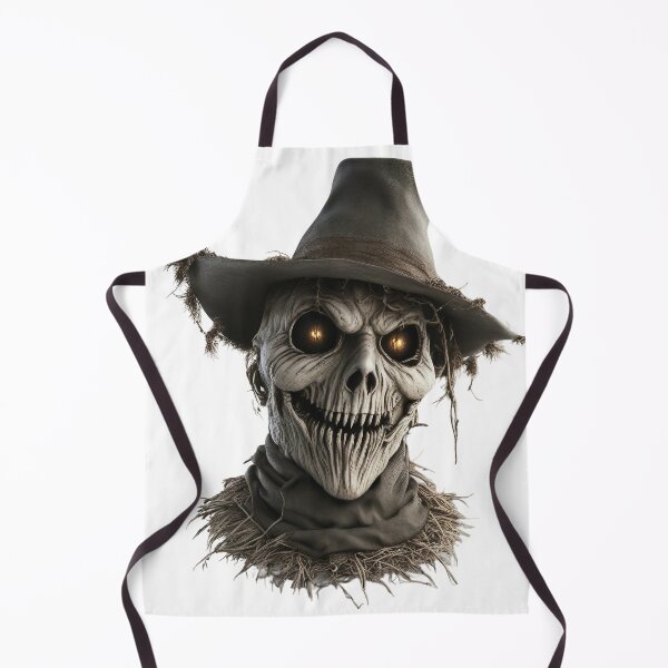 Item preview, Scary scarecrow with skull head and old hat designed and sold by CoolVisionStd.