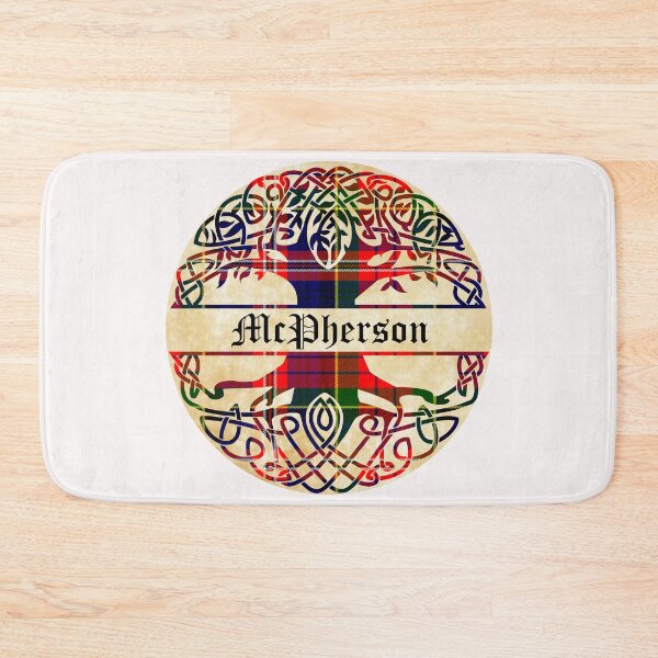 Item preview, McPherson Tree of Life Clan Scottish Surname tartan designed and sold by BagTown Clans.