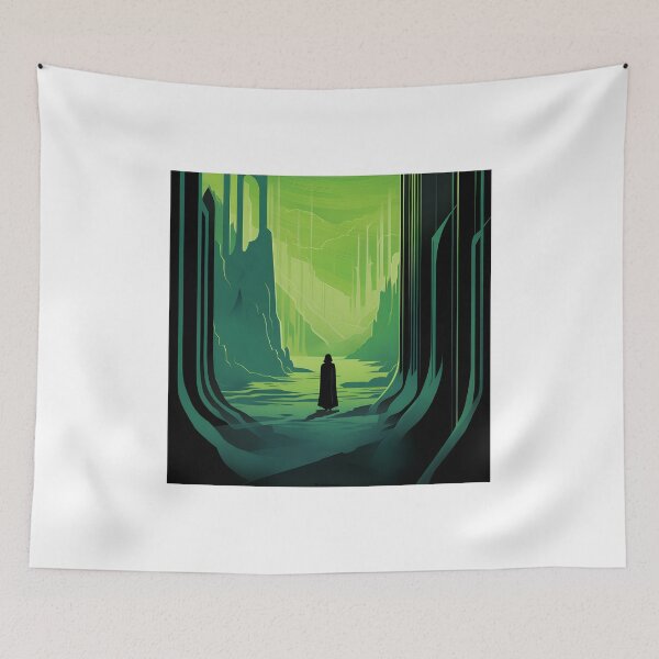 Item preview, Mysterious Man in Black Coat: A Contemporary Take on Medieval Art designed and sold by JPRT.