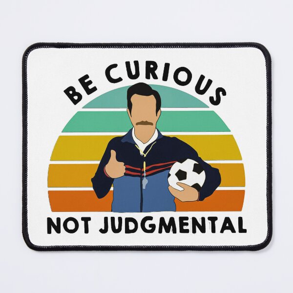 Item preview, Funny Be Curious Not Judgemental Gym Quote - Motivational Workout Fitness Inspirational Quote designed and sold by Jesticker.