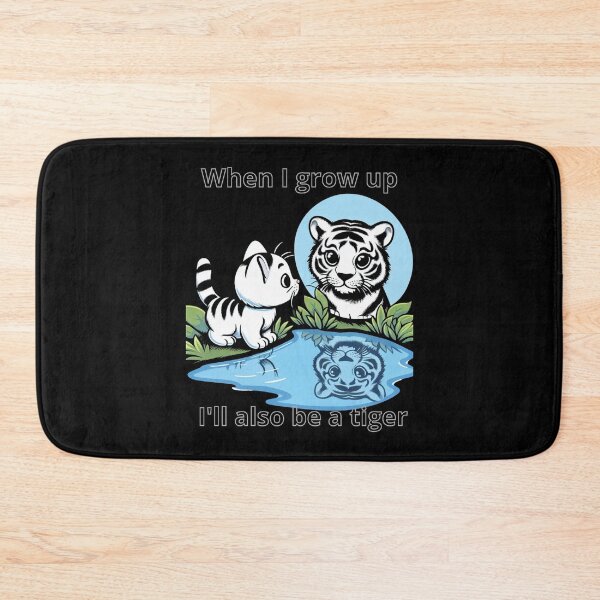Item preview, When I grow up, I'll also be a tiger designed and sold by rayo-art.