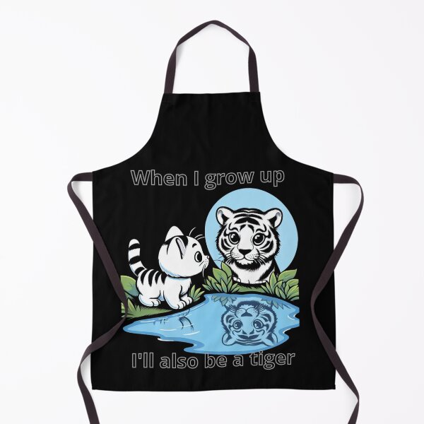 Item preview, When I grow up, I'll also be a tiger designed and sold by rayo-art.