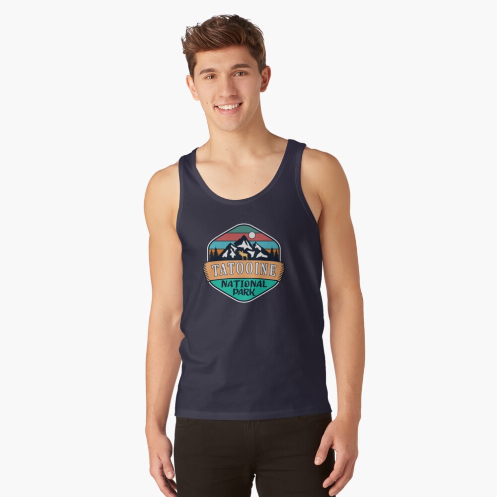 Vista previa del artículo con la obra «Camiseta de tirantes», diseñado y vendido por nature-space.