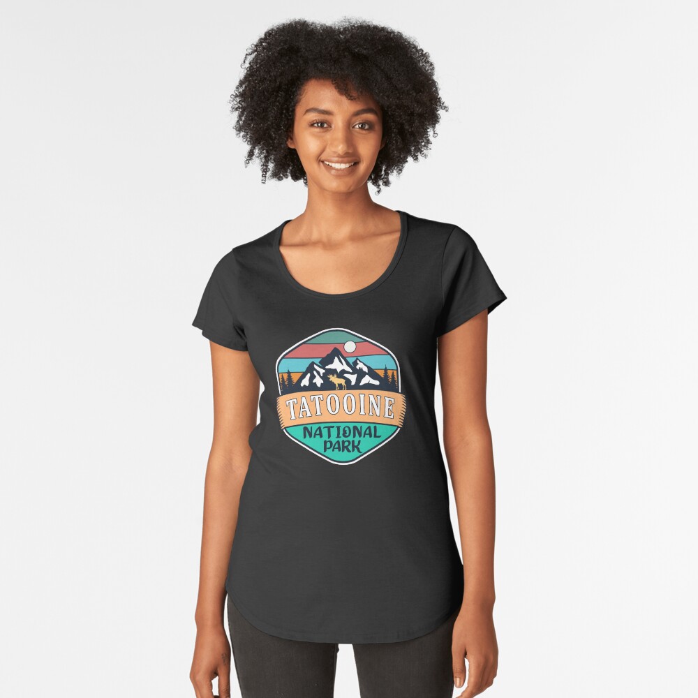 Vista previa del artículo con la obra «Camiseta premium de cuello ancho», diseñado y vendido por nature-space.
