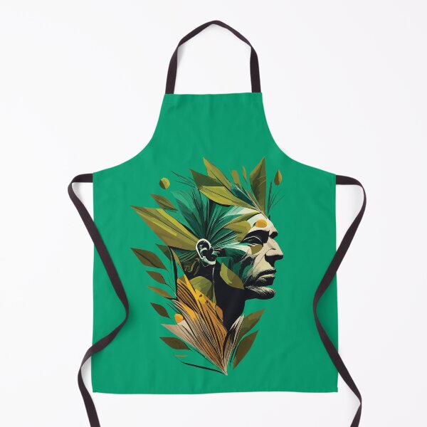 Item preview, 21st Century Green Man Illustration | Unique and Stylish Nature Art designed and sold by SorryFrog.