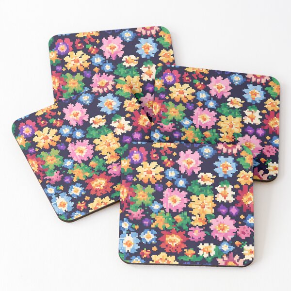 Item preview, Low Pixel Flower designed and sold by SeamCraft.