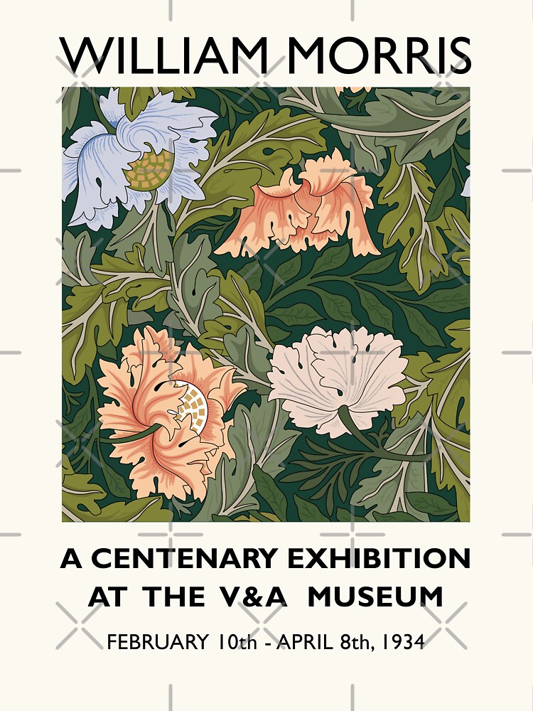 Art Classics wall art - 'William Morris exhibition poster V&A