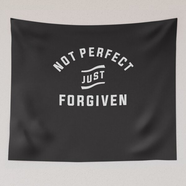 Item preview, Not Perfect Just Forgiven Christian designed and sold by cidolopez.