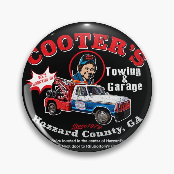 Item preview, Cooter's Towing Worn Hazzard County Dks designed and sold by Alema Art.