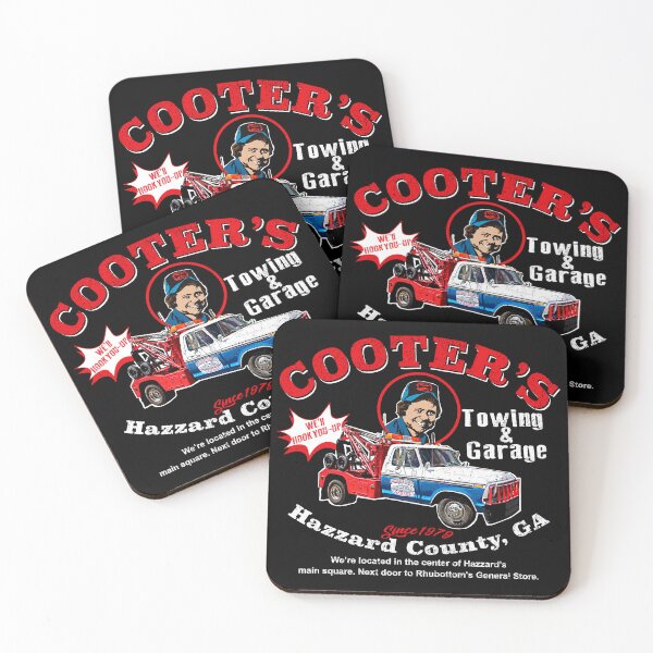 Item preview, Cooter's Towing Worn Hazzard County Dks designed and sold by Alema Art.