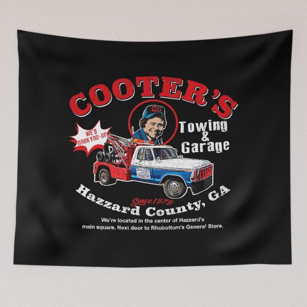 Item preview, Cooter's Towing Worn Hazzard County Dks designed and sold by Alema Art.