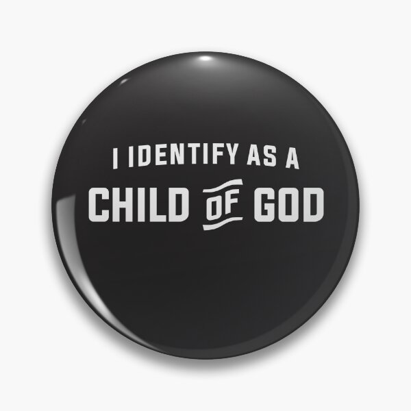 Item preview, I Identify As A Child Of God Christian Funny designed and sold by cidolopez.