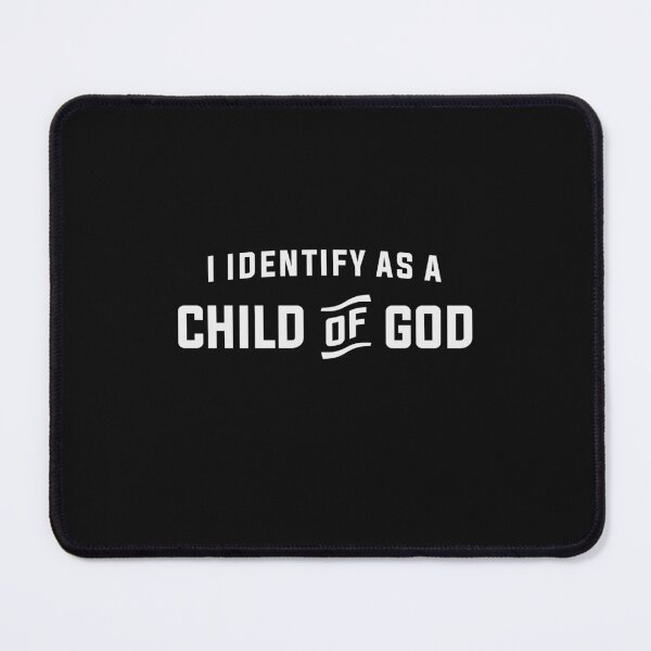 Item preview, I Identify As A Child Of God Christian Funny designed and sold by cidolopez.