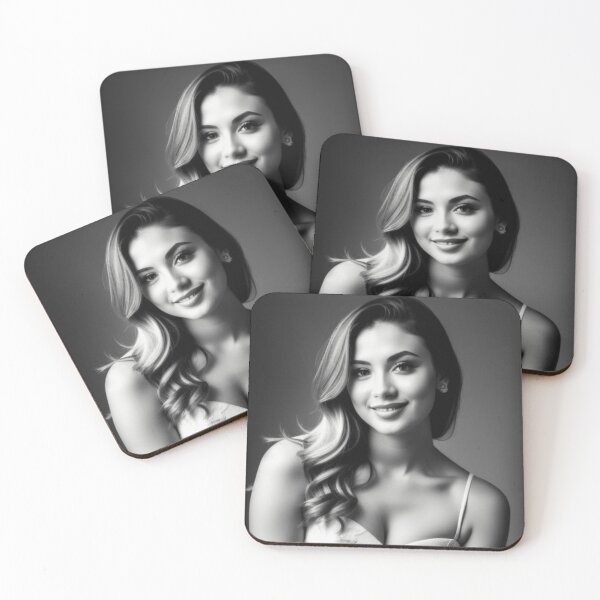 Item preview, Smiling Beauty with Beautiful Hair Modern Art   designed and sold by Michael Voyler.