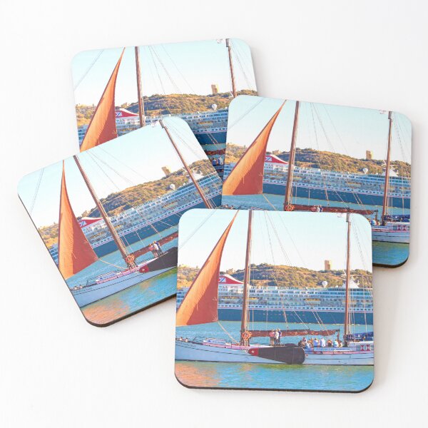 Item preview, ships . tagus river. rio tejo designed and sold by Tereza Pilar  Art.