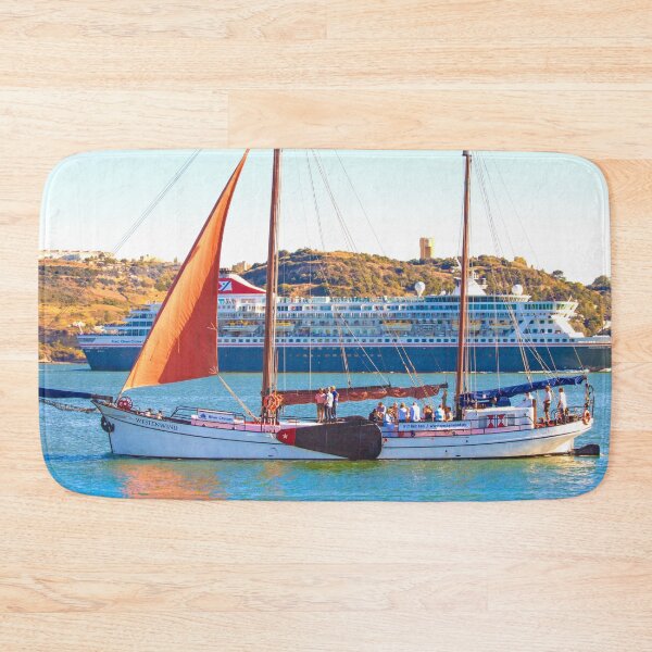 Item preview, ships . tagus river. rio tejo designed and sold by Tereza Pilar  Art.