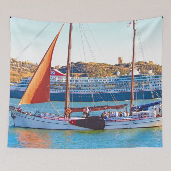 Item preview, ships . tagus river. rio tejo designed and sold by Tereza Pilar  Art.