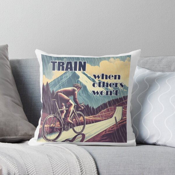 Item preview, Train When Others Won't Cycling designed and sold by Esskay Designs.