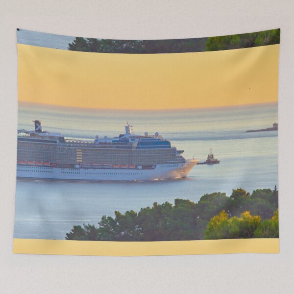 Item preview, "Celebrity Eclipse" Lisbon. Bugio lighthouse. Farol do Bugio. designed and sold by Tereza Pilar  Art.