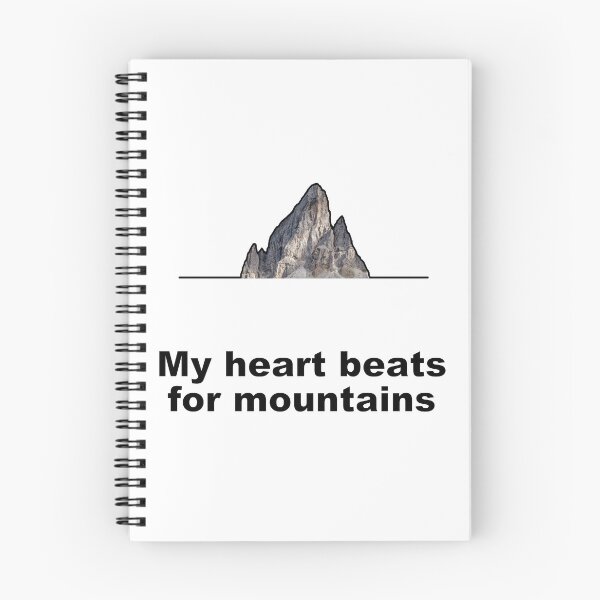 Item preview, My heart beats for mountains designed and sold by Ben3842.