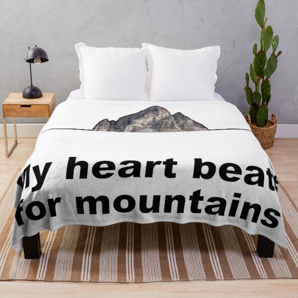 Item preview, My heart beats for mountains designed and sold by Ben3842.